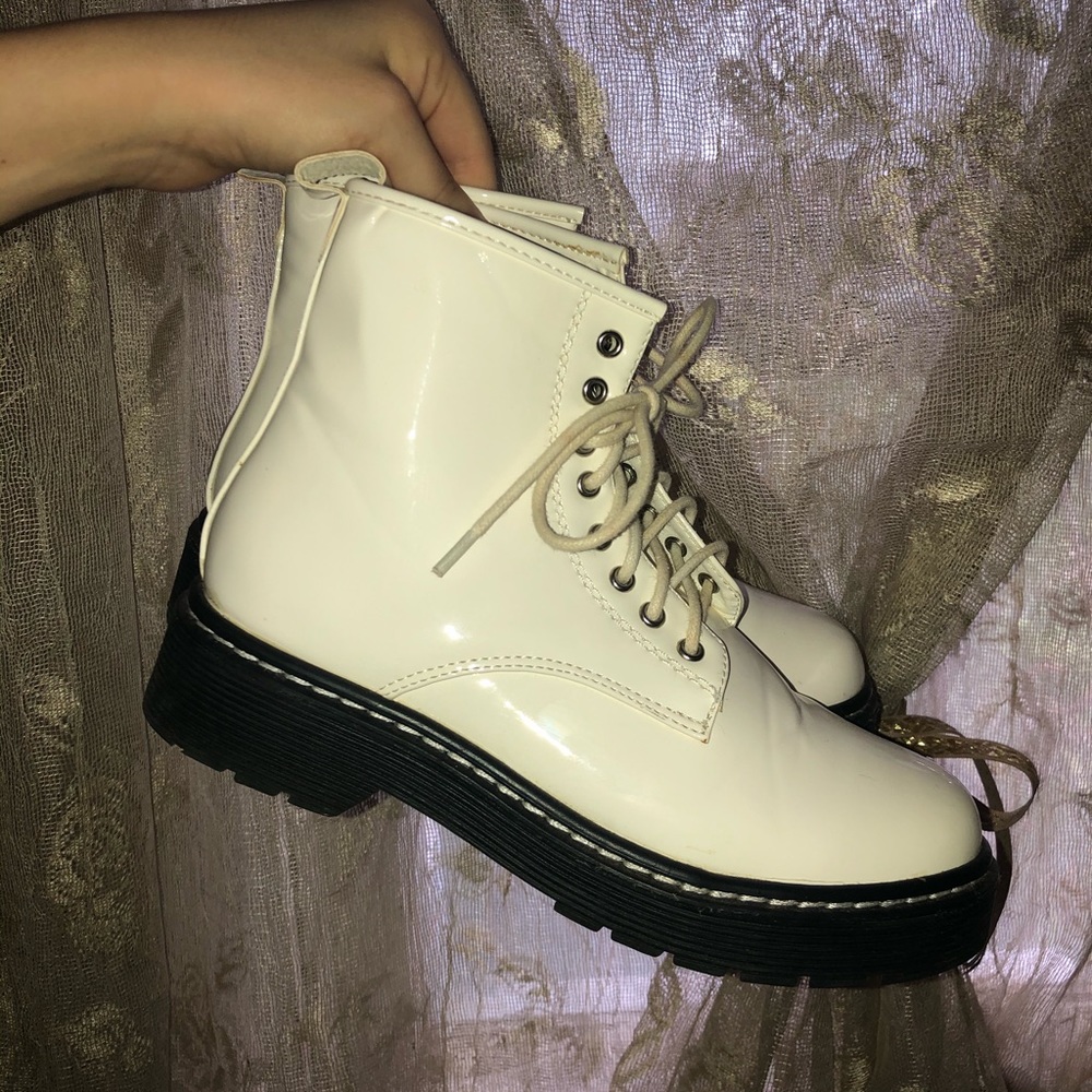 Doc Marten Style Boots